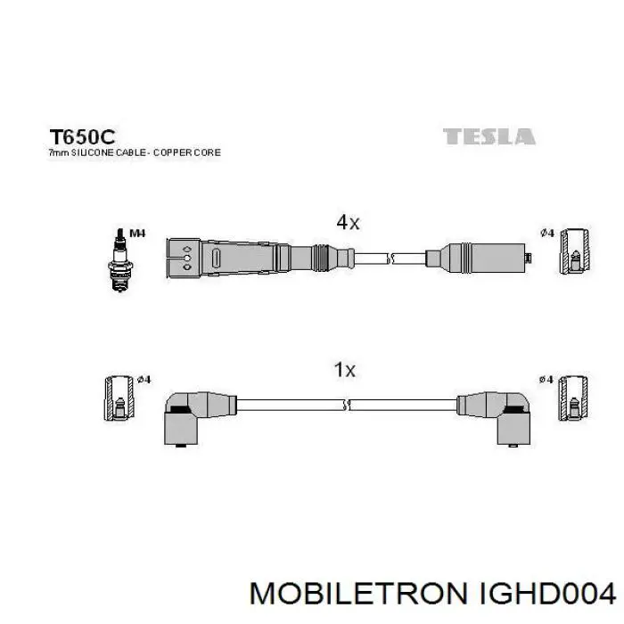 Compre IGHD004 Mobiletron Módulo de ignição (comutador)