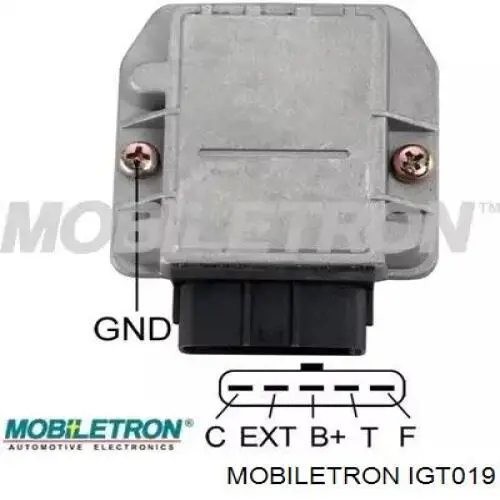 Módulo de ignição (comutador) Mobiletron IGT019 preço, a partir de 108,54 USD