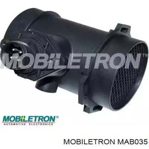 Sensor de fluxo (consumo) de ar, medidor de consumo M.A.F. - (Mass Airflow) Mobiletron MAB035 preço, a partir de 86,32 USD