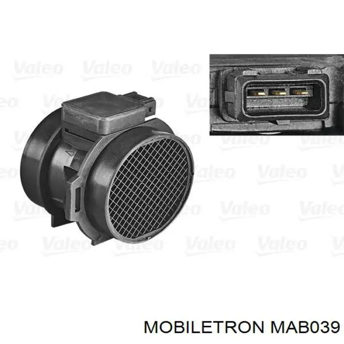 Compre MAB039 Mobiletron Sensor de fluxo (consumo) de ar, medidor de consumo M.A.F. - (Mass Airflow)