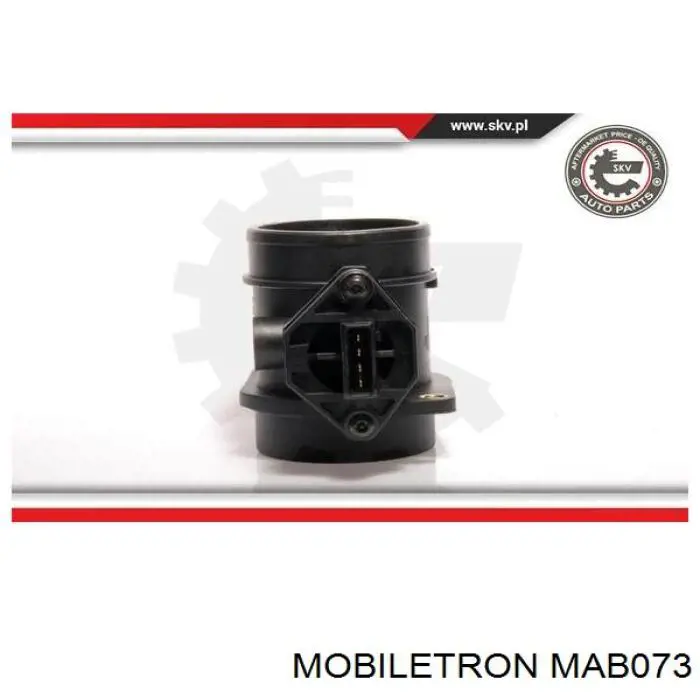 Compre MAB073 Mobiletron Sensor de fluxo (consumo) de ar, medidor de consumo M.A.F. - (Mass Airflow)