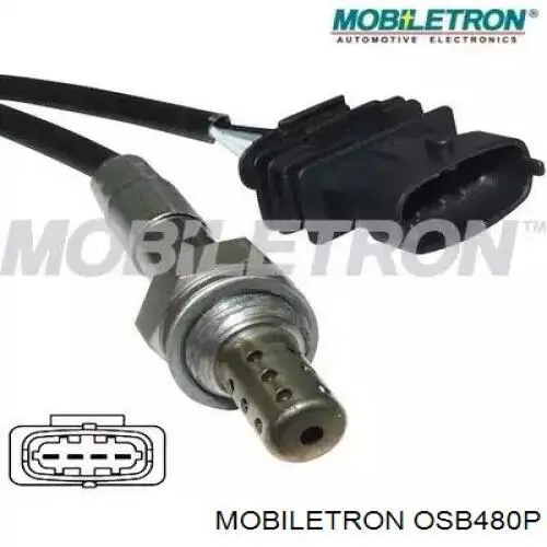 Sonda lambda, sensor de oxigênio até o catalisador Mobiletron OSB480P preço, a partir de 47,03 USD