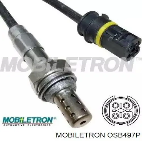 Sonda lambda, sensor de oxigênio Mobiletron OSB497P preço, a partir de 37,63 USD