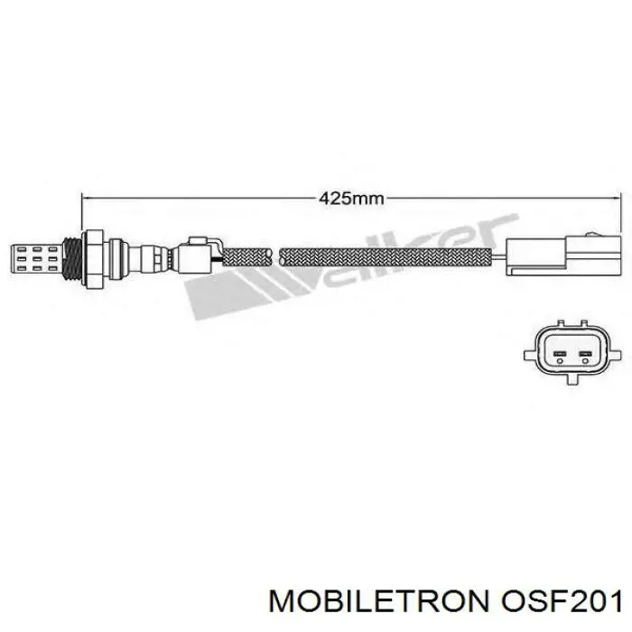 Compre OSF201 Mobiletron Sonda lambda, sensor de oxigênio até o catalisador
