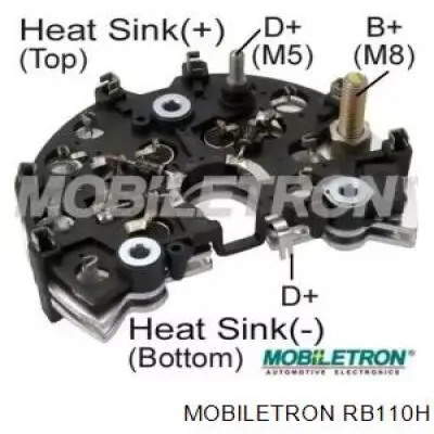 Compre RB110H Mobiletron Eixo de diodos do gerador