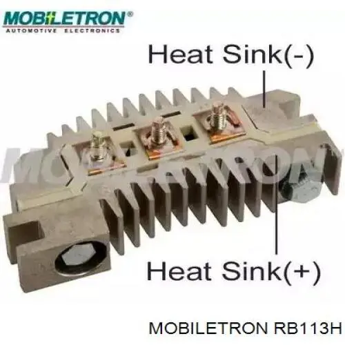Eixo de diodos do gerador Mobiletron RB113H preço, a partir de 33,48 USD