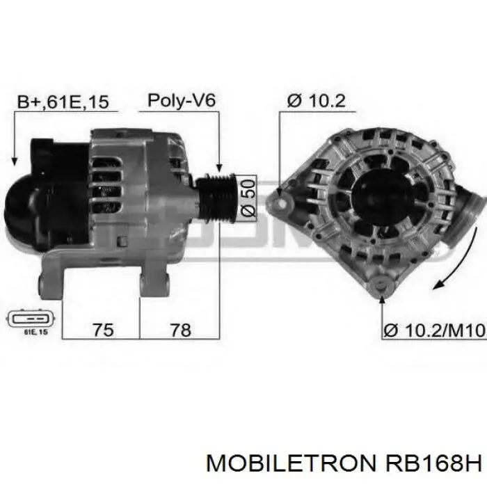 Eixo de diodos do gerador Bosch F00M133372 preço, a partir de 35,75 USD