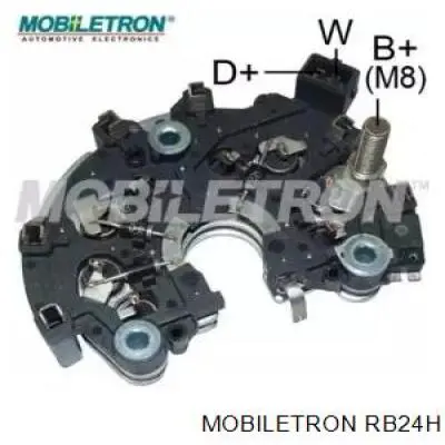 RB24H Mobiletron Eixo de diodos do gerador