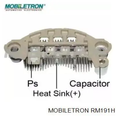 RM191H Mobiletron Eixo de diodos do gerador