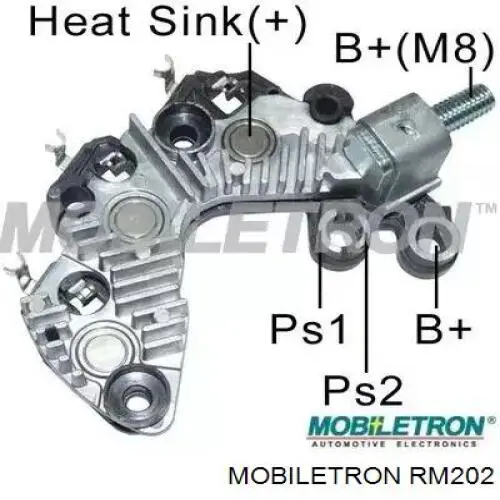 Eixo de diodos do gerador Mobiletron RM202 preço, a partir de 35,79 USD