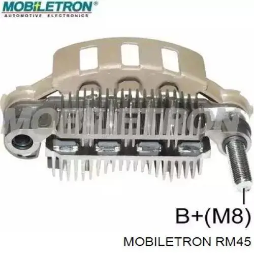 Compre RM45 Mobiletron Eixo de diodos do gerador