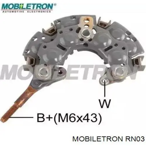 Eixo de diodos do gerador Mobiletron RN03 preço, a partir de 32,32 USD