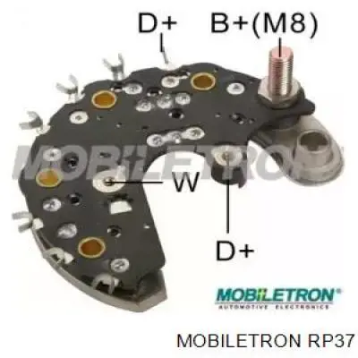 Eixo de diodos do gerador Mobiletron RP37 preço, a partir de 38,18 USD