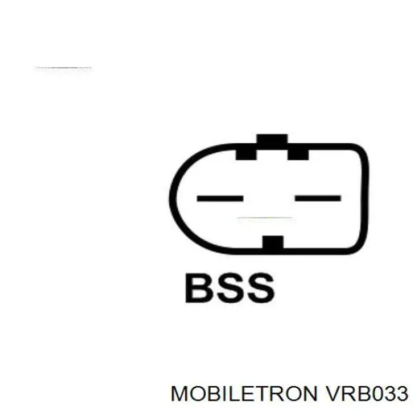 Compre VRB033 Mobiletron Relê-regulador do gerador (relê de carregamento)