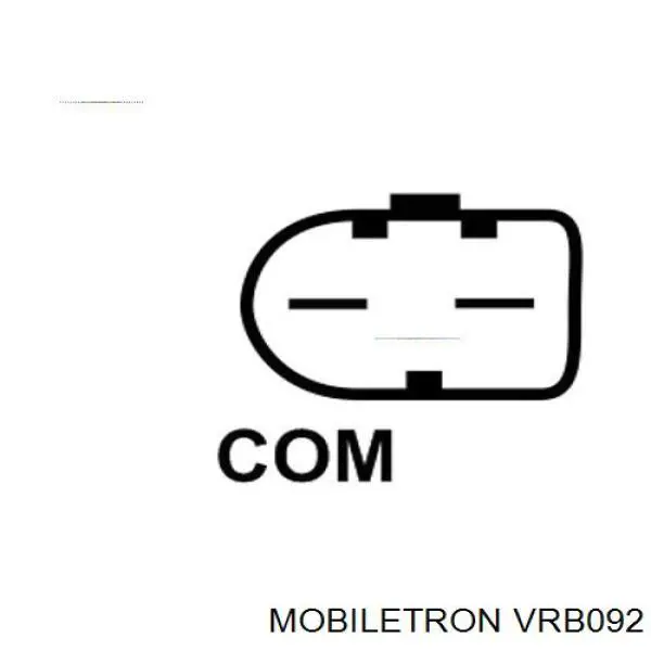 Relê-regulador do gerador (relê de carregamento) Mobiletron VRB092 preço, a partir de 52,75 USD