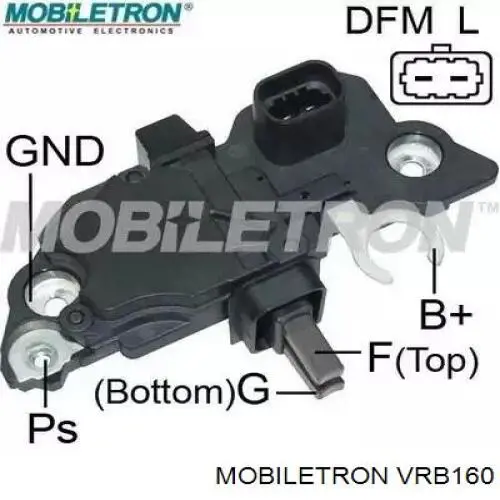 Relê-regulador do gerador (relê de carregamento) Mobiletron VRB160 preço, a partir de 41,09 USD