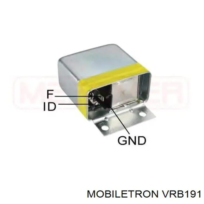 Relê-regulador do gerador (relê de carregamento) Mobiletron VRB191 preço, a partir de 22,71 USD