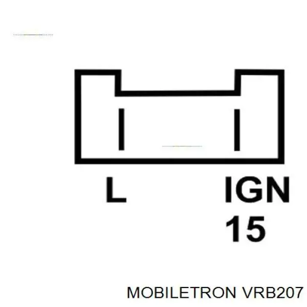 Relê-regulador do gerador (relê de carregamento) Mobiletron VRB207 preço, a partir de 32,87 USD