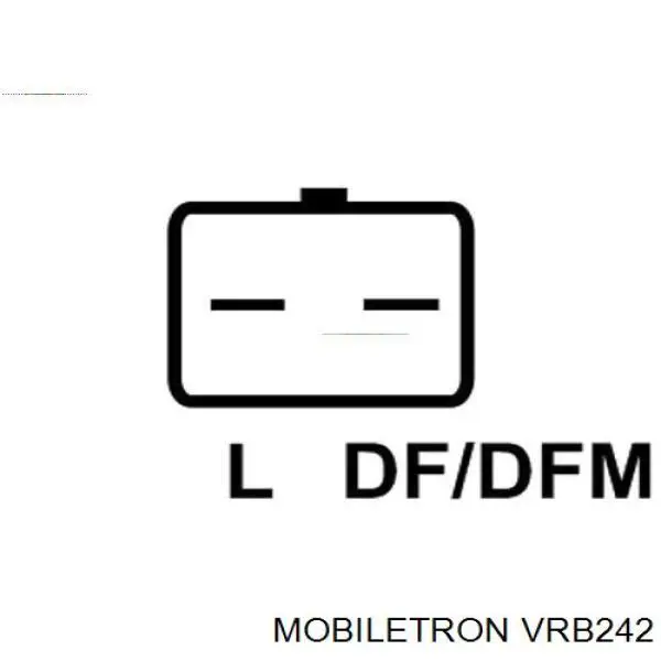 Compre VRB242 Mobiletron Relê-regulador do gerador (relê de carregamento)