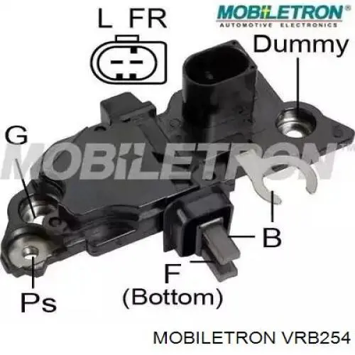Relê-regulador do gerador (relê de carregamento) Mobiletron VRB254 preço, a partir de 60,46 USD