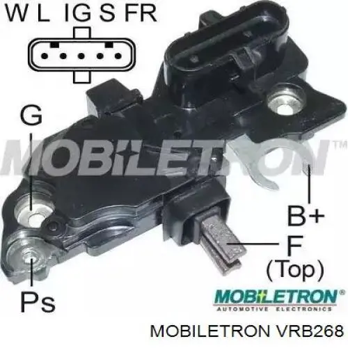 Relê-regulador do gerador (relê de carregamento) Mobiletron VRB268 preço, a partir de 46,76 USD