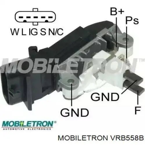 Relê-regulador do gerador (relê de carregamento) Mobiletron VRB558B preço, a partir de 50,05 USD