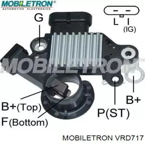 Relê-regulador do gerador (relê de carregamento) Mobiletron VRD717 preço, a partir de 36,15 USD