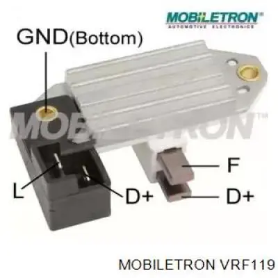 Compre VRF119 Mobiletron Relê-regulador do gerador (relê de carregamento)