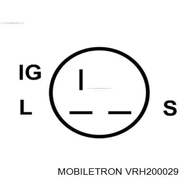 Compre VRH200029 Mobiletron Relê-regulador do gerador (relê de carregamento)