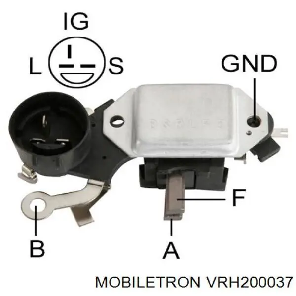 Relê-regulador do gerador (relê de carregamento) Mobiletron VRH200037 preço, a partir de 26,28 USD