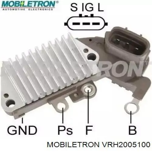 Compre VRH2005100 Mobiletron Relê-regulador do gerador (relê de carregamento)