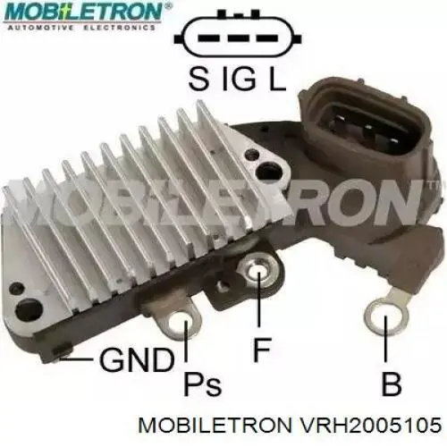 Compre VRH2005105 Mobiletron Relê-regulador do gerador (relê de carregamento)