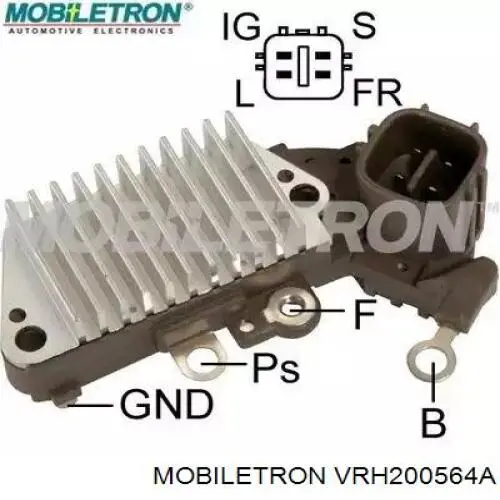 Relê-regulador do gerador (relê de carregamento) Mobiletron VRH200564A preço, a partir de 24,45 USD