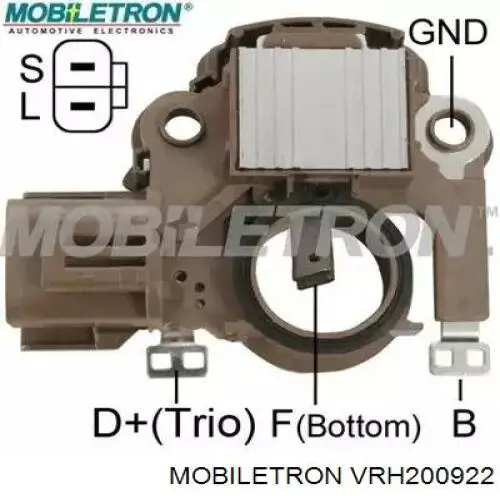 Relê-regulador do gerador (relê de carregamento) Mobiletron VRH200922 preço, a partir de 23,16 USD