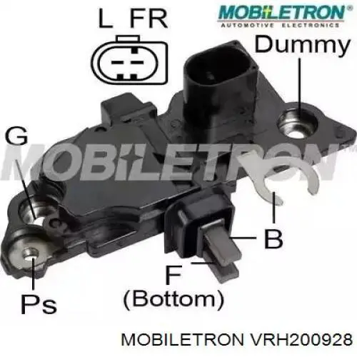 Compre VRH200928 Mobiletron Relê-regulador do gerador (relê de carregamento)