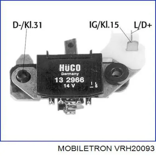 Relê-regulador do gerador (relê de carregamento) Mobiletron VRH20093 preço, a partir de 23,36 USD