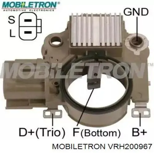 Relê-regulador do gerador (relê de carregamento) Mobiletron VRH200967 preço, a partir de 25,95 USD
