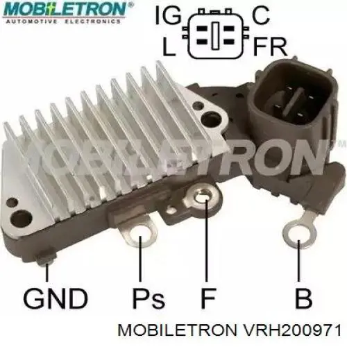 Compre VRH200971 Mobiletron Relê-regulador do gerador (relê de carregamento)