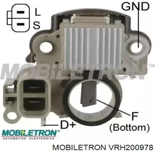 Relê-regulador do gerador (relê de carregamento) A866T09780 Mitsubishi