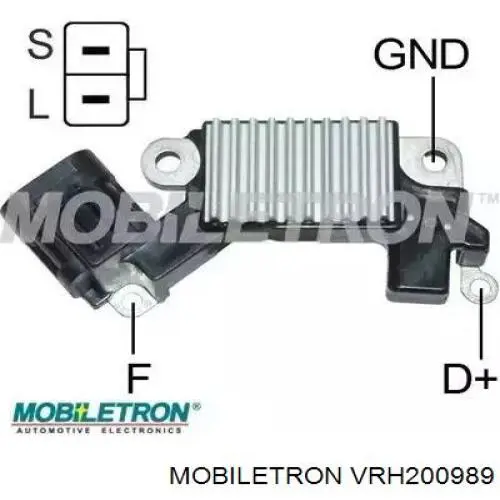 Relê-regulador do gerador (relê de carregamento) Mobiletron VRH200989 preço, a partir de 37,68 USD