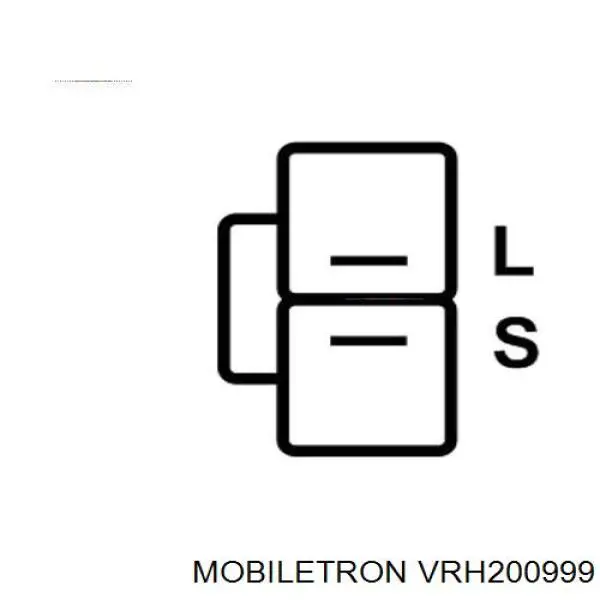Compre VRH200999 Mobiletron Relê-regulador do gerador (relê de carregamento)