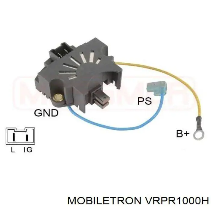 Relê-regulador do gerador (relê de carregamento) Mobiletron VRPR1000H preço, a partir de 29,53 USD