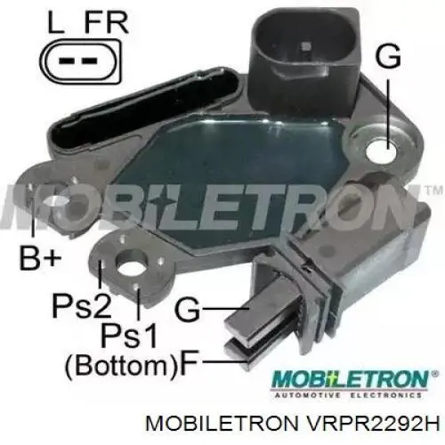 Relê-regulador do gerador (relê de carregamento) Mobiletron VRPR2292H preço, a partir de 49,43 USD