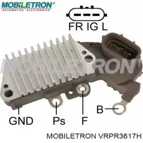 Compre VRPR3617H Mobiletron Relê-regulador do gerador (relê de carregamento)
