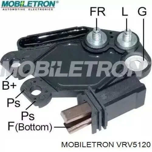 VRV5120 Mobiletron Relê-regulador do gerador (relê de carregamento)