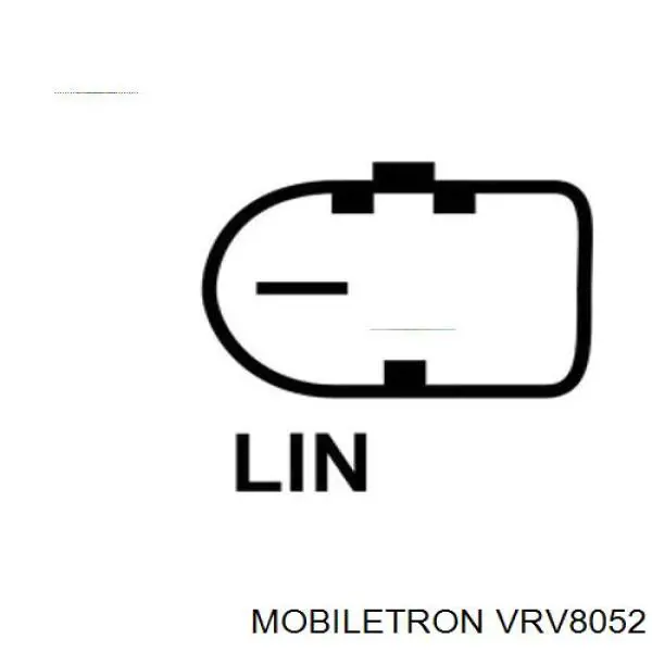 Compre VRV8052 Mobiletron Relê-regulador do gerador (relê de carregamento)