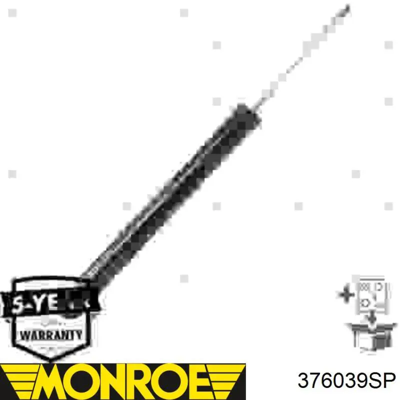 Amortecedor traseiro Mercedes A2043261404 preço, a partir de 101,59 USD