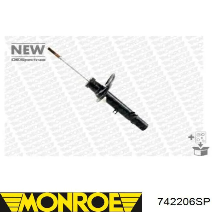 P490A10 NPS Amortecedor dianteiro direito