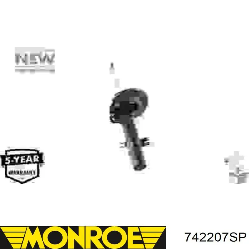Amortecedor dianteiro esquerdo Sachs 350090 preço, a partir de 74,20 USD