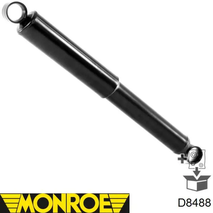 Compre AG2135MT Magnum Technology Amortecedor traseiro direito
